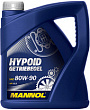Масло трансмиссионное Mannol Hypoid-Getriebeoel 80W90, 4л