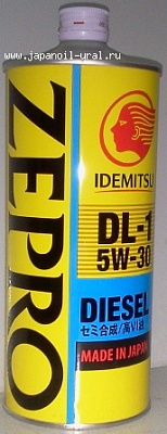 Масло моторное Idemitsu ZEPRO DIESEL DL-1 (мет. банка) 5W30, 1л