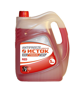 Антифриз PREMIUM G-12 (RED) 5кг ИСТОК