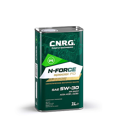 Масло моторное C.N.R.G. N-Force Special FO 5W30 Синтетика SN CF-1л